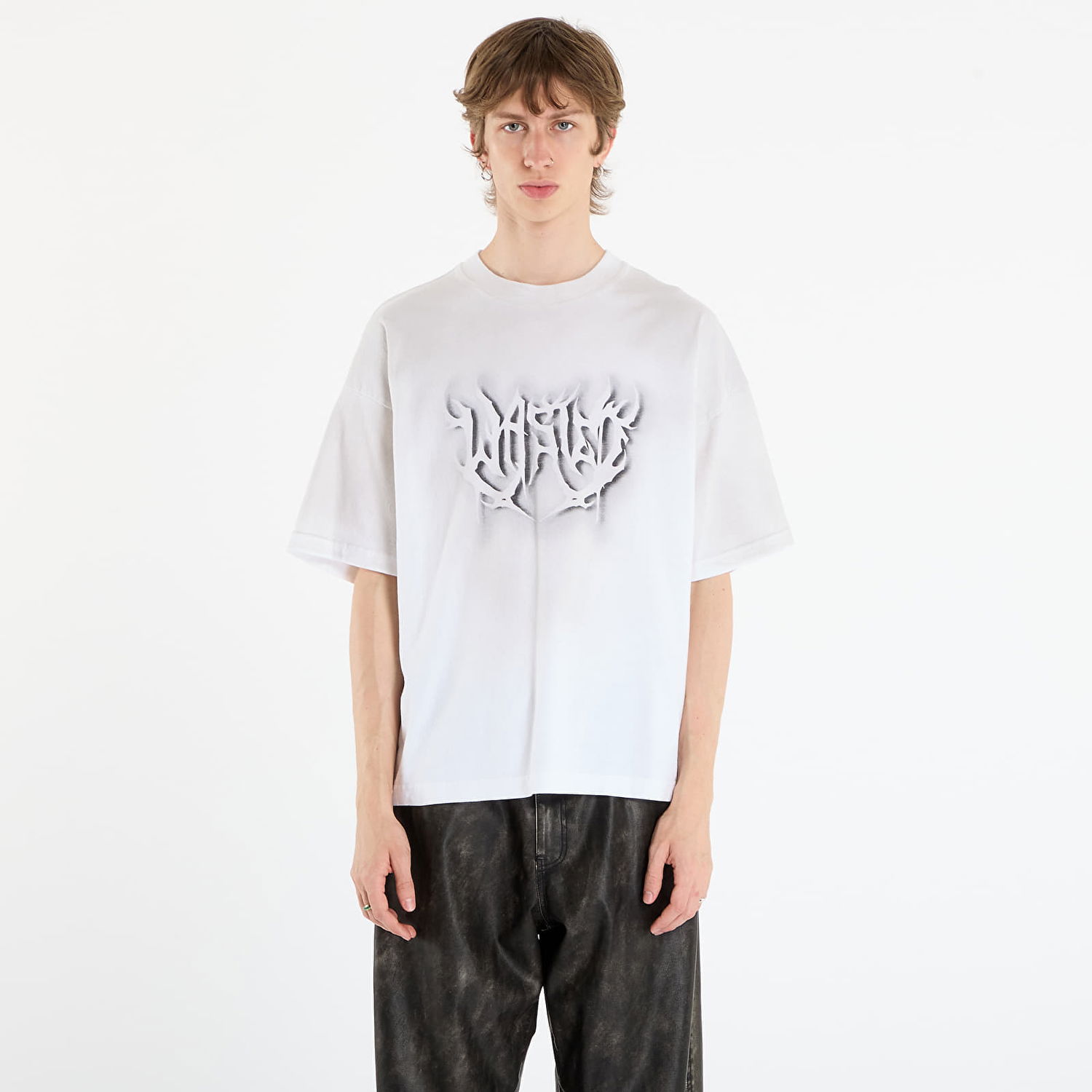 T-shirt Wasted Paris T-shirt Sword Boxy Faded Hvid | WP_000324, 0