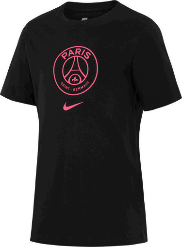 T-shirt Nike Paris Saint-Germain FC Crest T-Shirt Sort | a33048-010, 3