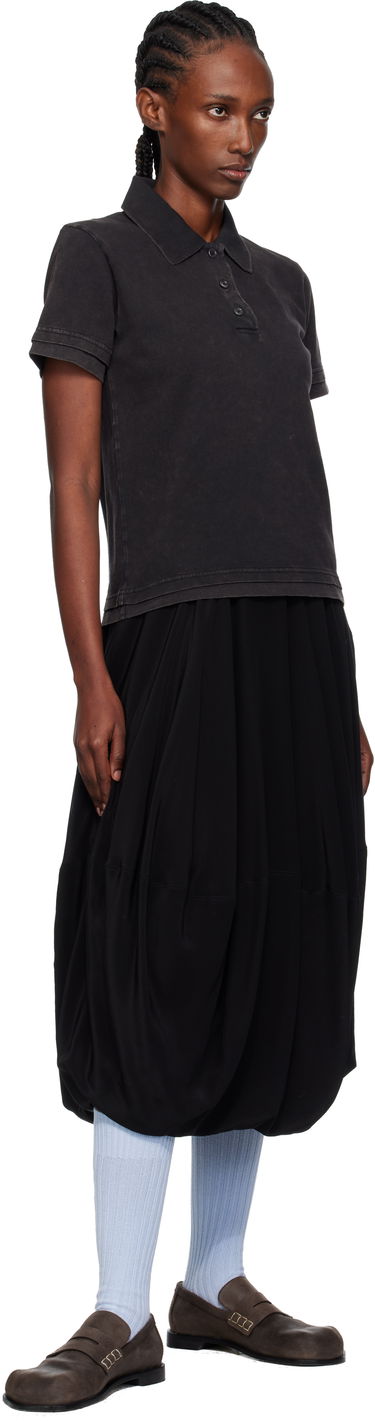 Polo skjorte JW Anderson JW Anderson Layered Short Sleeve Polo Sort | JO0277-PG1808, 3