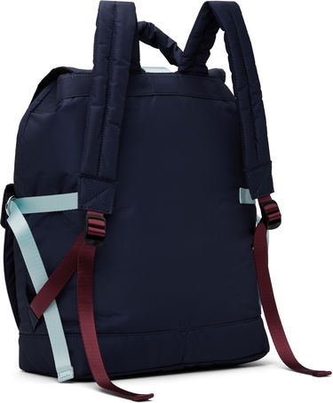 Rygsæk GANNI GANNI Tech Backpack Mørkeblå | A6372, 2