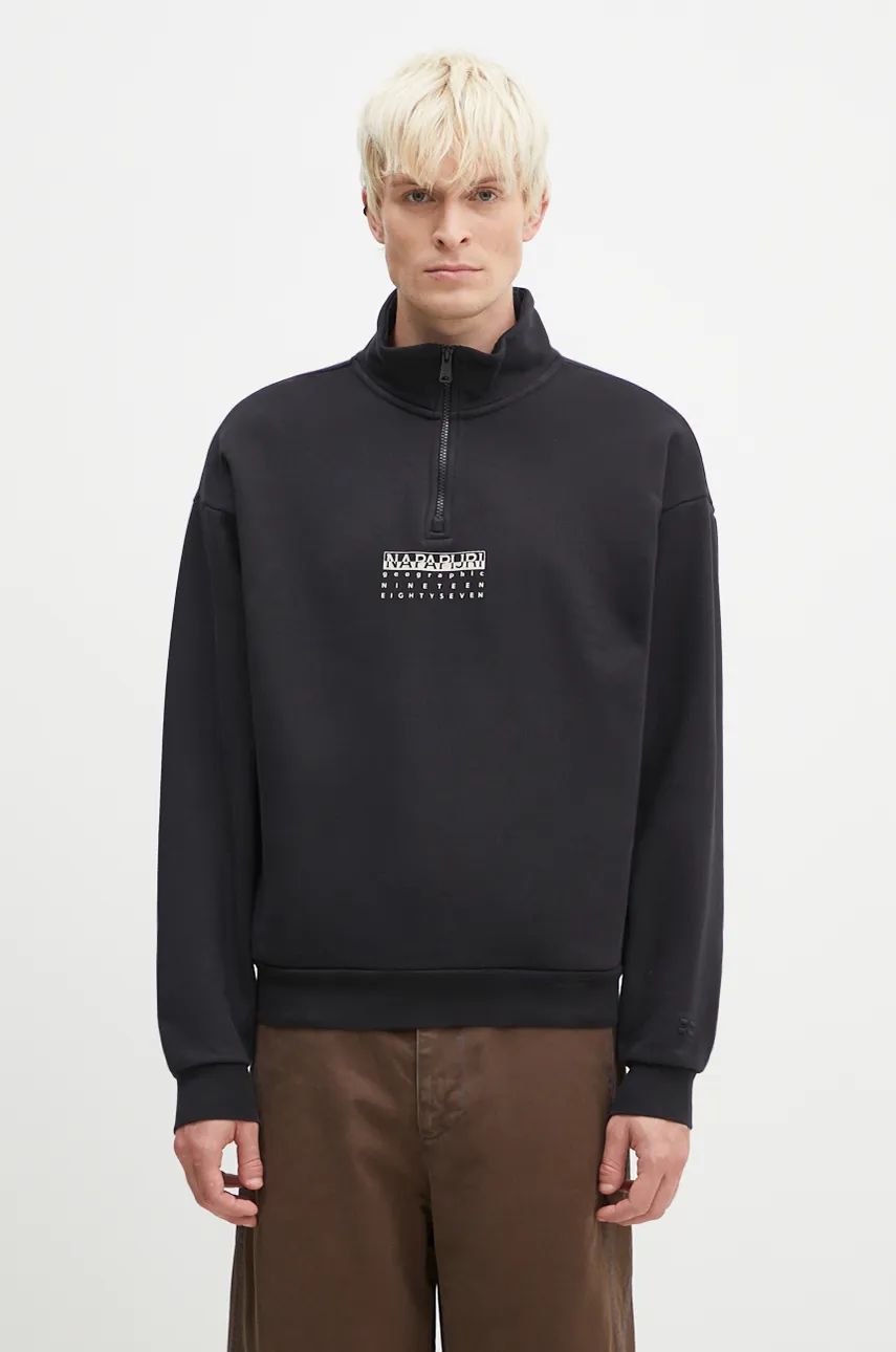 Sweatshirt Napapijri Sweatshirt With Print Sort | NP0A4I6N9411, 0