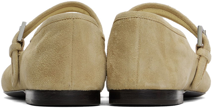 Sneakers og sko The Row The Row Boheme MJ Ballerina Flats Beige | F1396-L25, 1