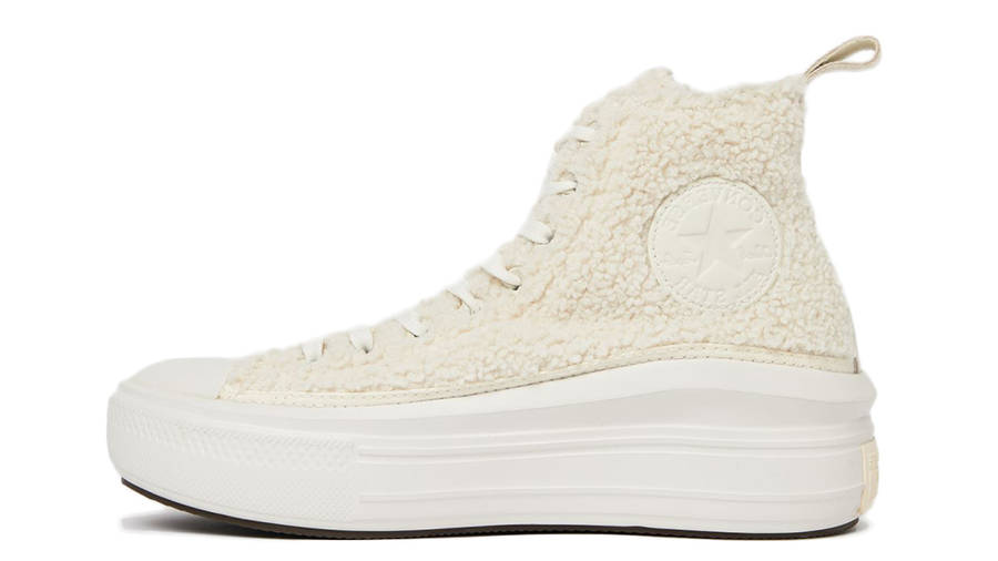 Sneakers og sko Converse All Star Move High "Perfect Is Not Perfect - Egret" Hvid | 573074C, 0