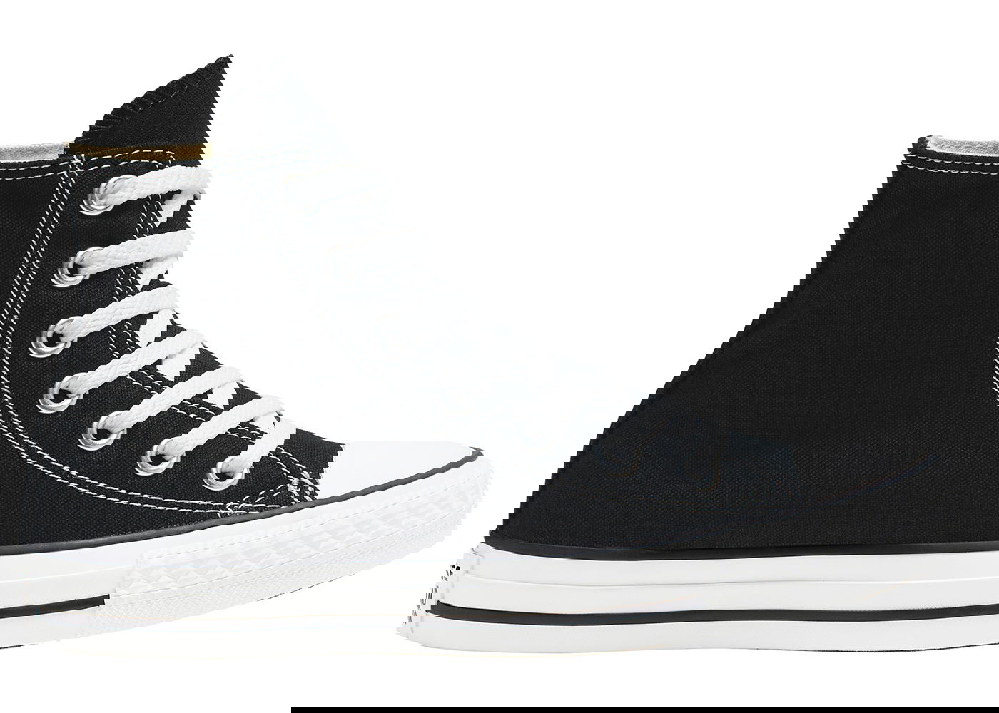 Sneakers og sko Converse Chuck Taylor All Star Hi Black White (Women's) Sort | W9160, 0