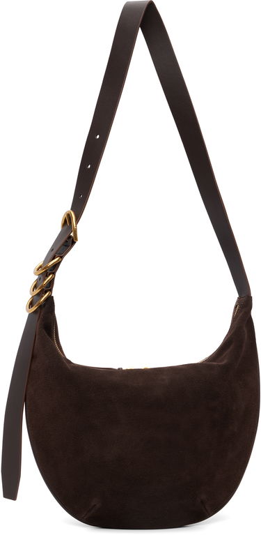 Skuldertaske rag & bone rag & bone Mercer Medium Suede Shoulder Bag Brun | SD100902, 0