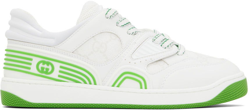 Sneakers og sko Gucci Basket Sneakers 'Green' Grøn | 700290 2SHG0, 0