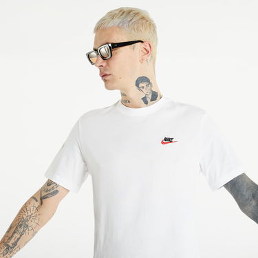 T-shirt Nike Sportswear Club Tee Hvid | ar4997-100, 3