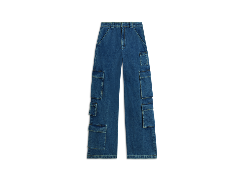 Cargo bukser AXEL ARIGATO Roam Cargo Jeans Blå | A2105001