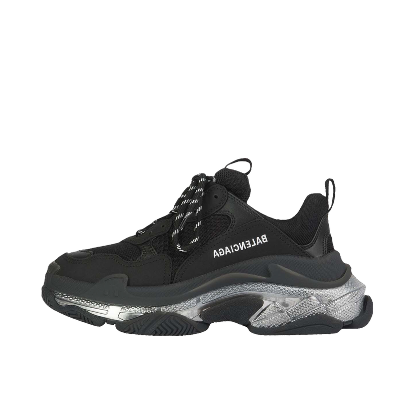 Sneakers og sko Balenciaga Triple S Clear Sole Black Ivory W Sort | 544351W2FB21001