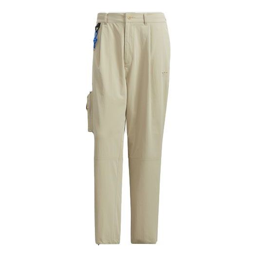 Cargo bukser adidas Originals adidas Originals Limited Side Pocket Casual Pants Beige | HC0572