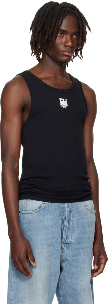 Tanktop VETEMENTS VETEMENTS Eagle Graphic Tank Top Sort | MH76TT320B, 1