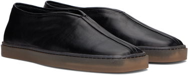 Tøj LEMAIRE Lemaire Linoleum Piped Loafers Sort | FO0098 LL0003, 3