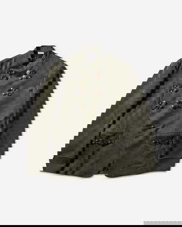 Jakke Comme des Garçons Wool Blazer Grøn | PP-J001-W25 1, 1