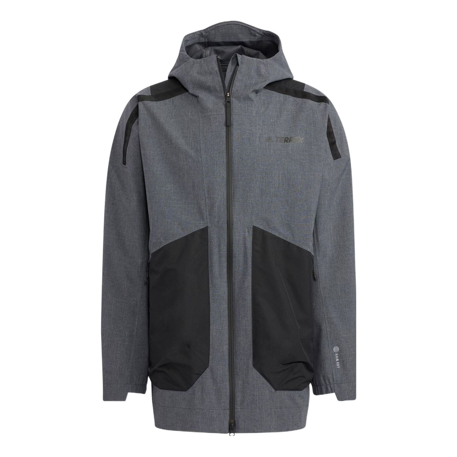 Vindjakke adidas Performance Terrex Voyg 3-in-1 Sfs Hooded Jacket Grå | HN2026, 0