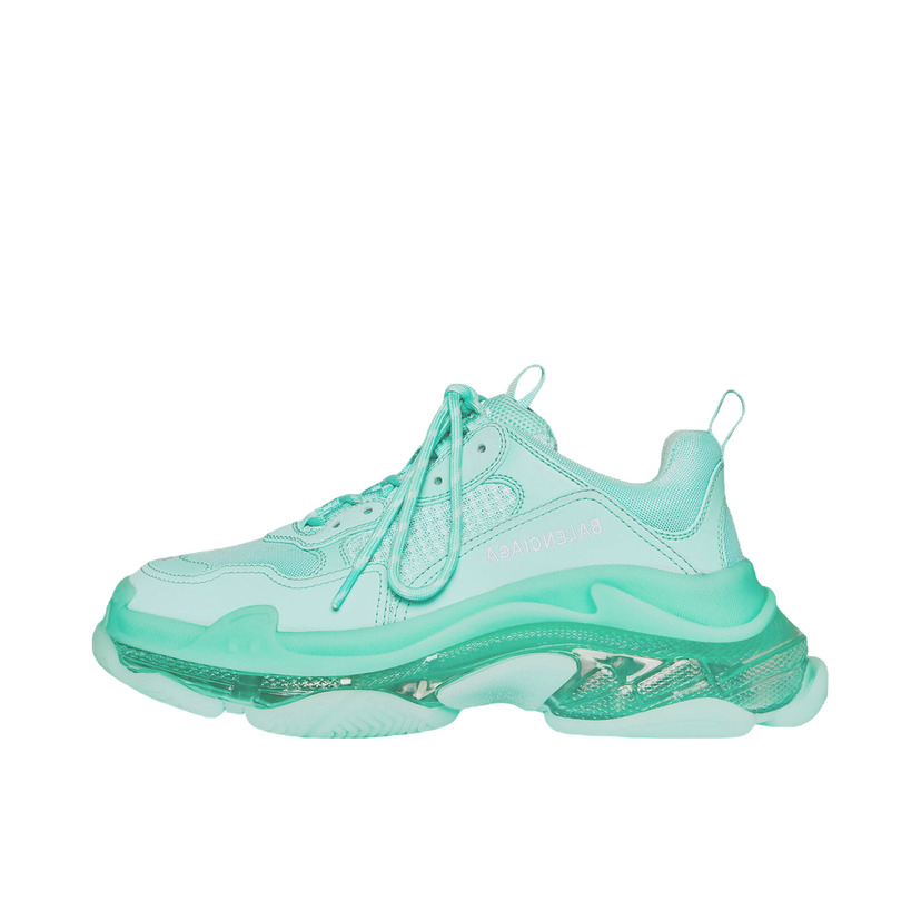 Sneakers og sko Balenciaga Triple S Clear Sole Green Grøn | 541624W2GA14500
