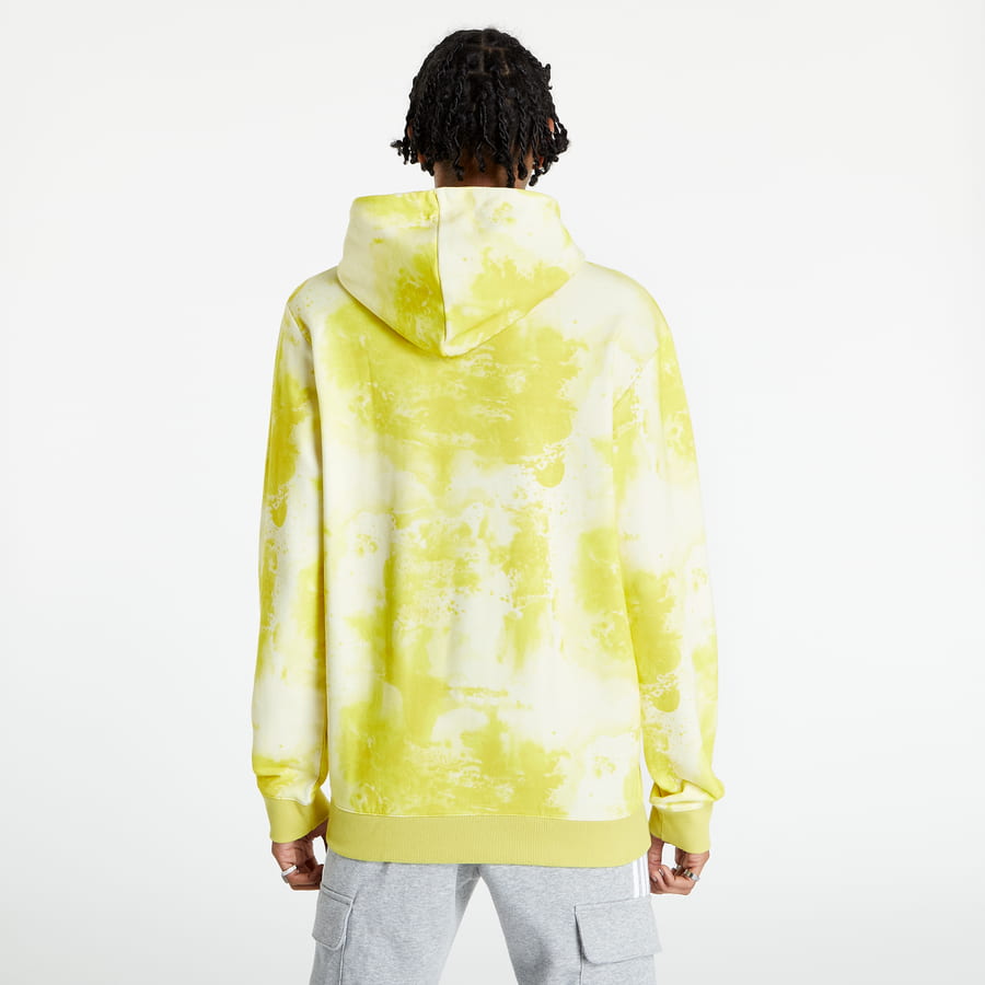 Sweatshirt Reebok Classics Allover Print Hoodie Gul | H54421, 1