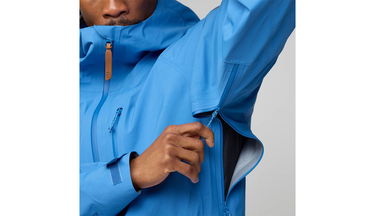 Jakke FJÄLLRÄVEN Keb GTX Hardshell Jacket Blå | F12500182-525, 5