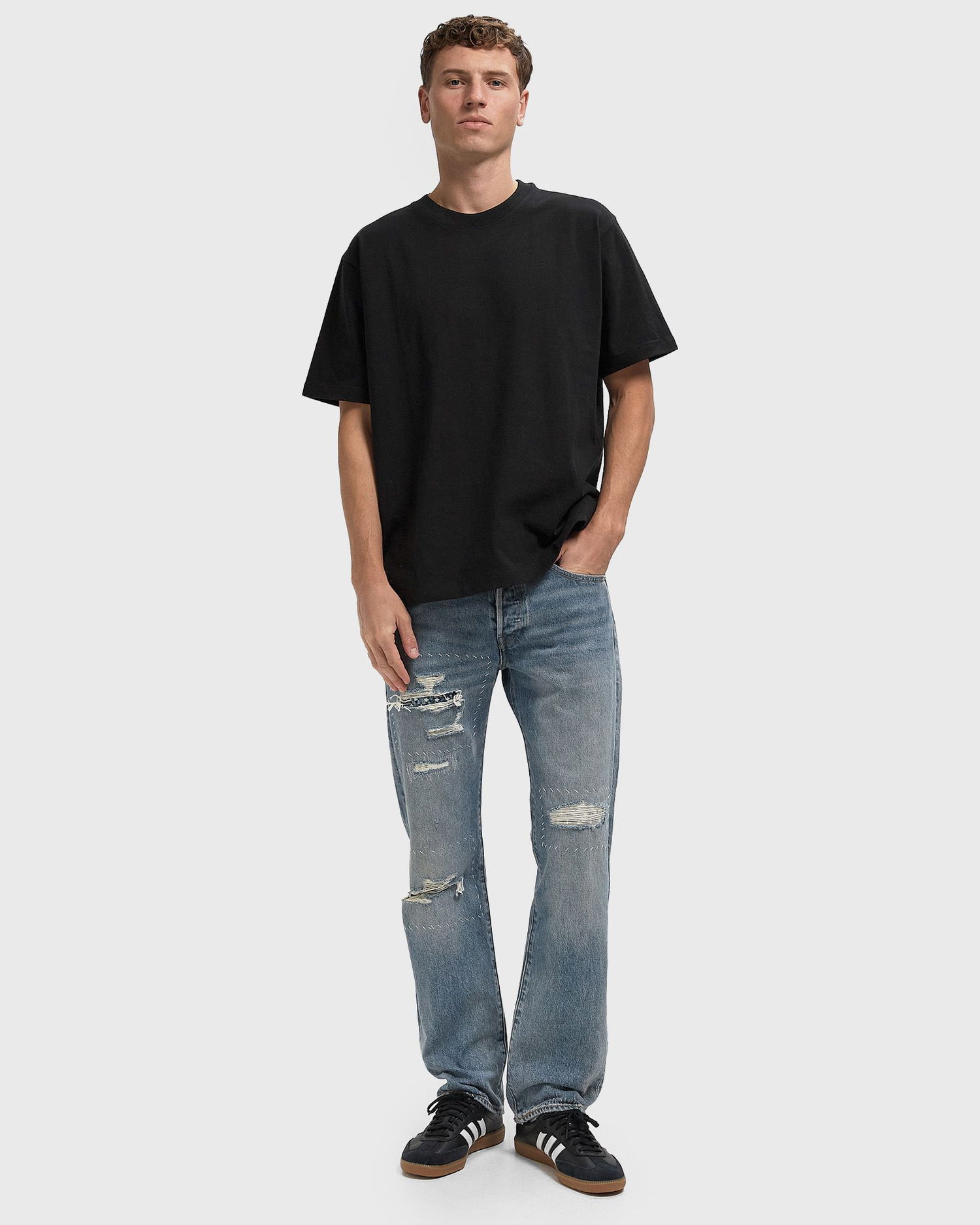 Jeans Levi's Levi's 501 Original Fit Jeans Blå | 00501-3736, 1