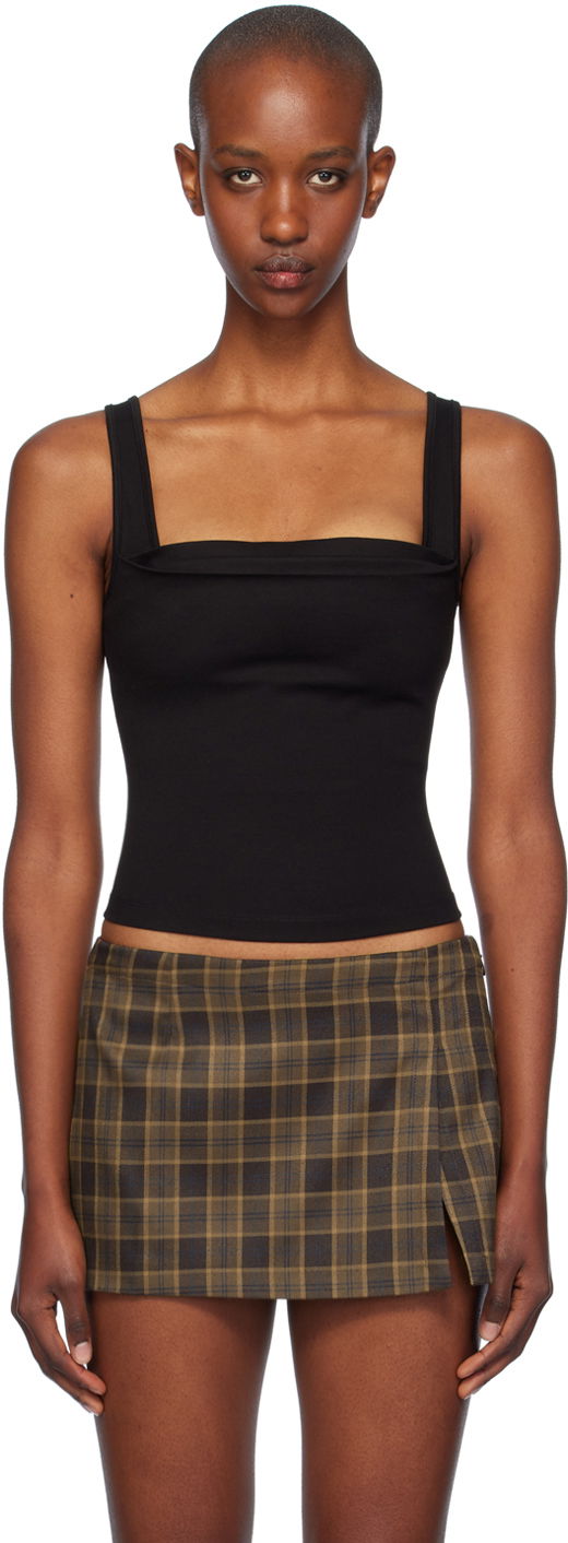 Nederdel Miaou Miaou Luna Tank Top Brun | 7110PONBLK