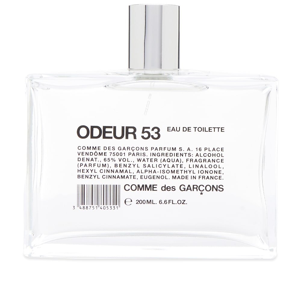Parfume og dufte Comme des Garçons COMME des GARCONS Odeur 53 Eau De Toilette 200ml Hvid | OD53-01, 1