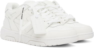 Sneakers og sko Off-White Out Of Office Leather Hvid | OMIA189C99LEA0090101, 3