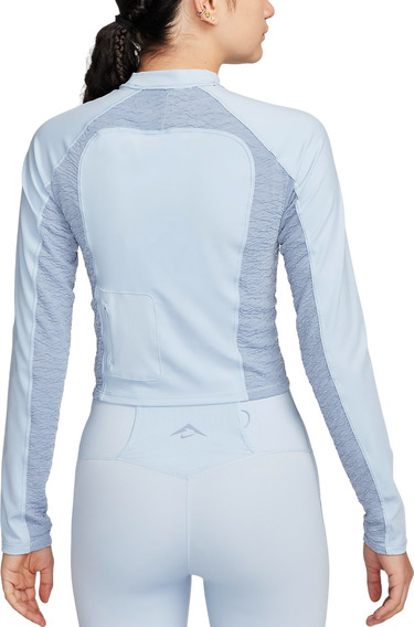 T-shirt Nike W NK TRAIL DF LS TOP Turkis | fn4706-440, 1