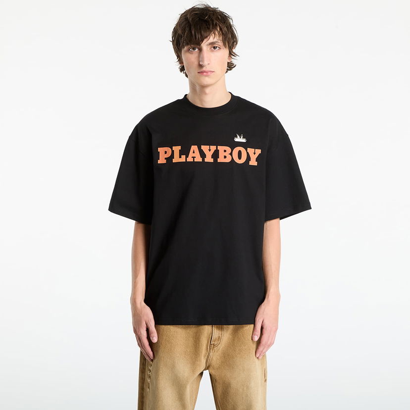 T-shirt Footshop Playboy x FTSHP Babe T-Shirt UNISEX Black Sort | FTSHP_529