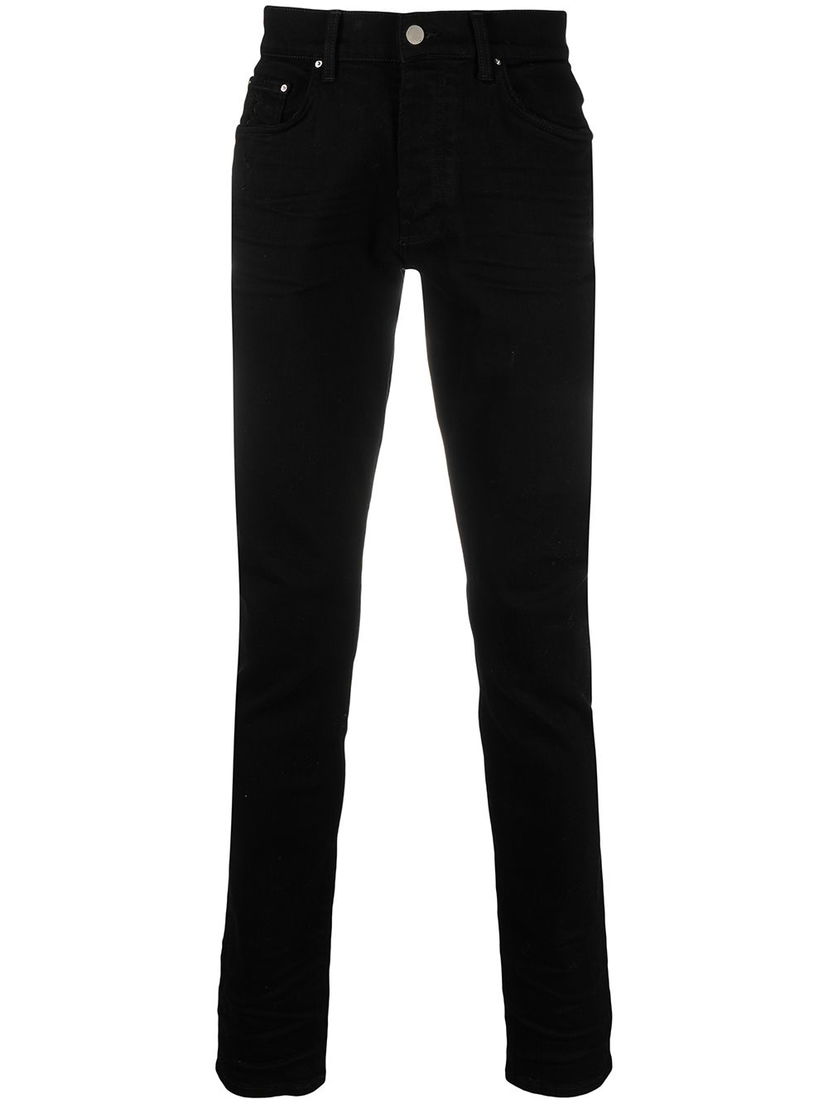Jeans AMIRI Stack Mid-Rise Skinny Jeans Sort | MDS001