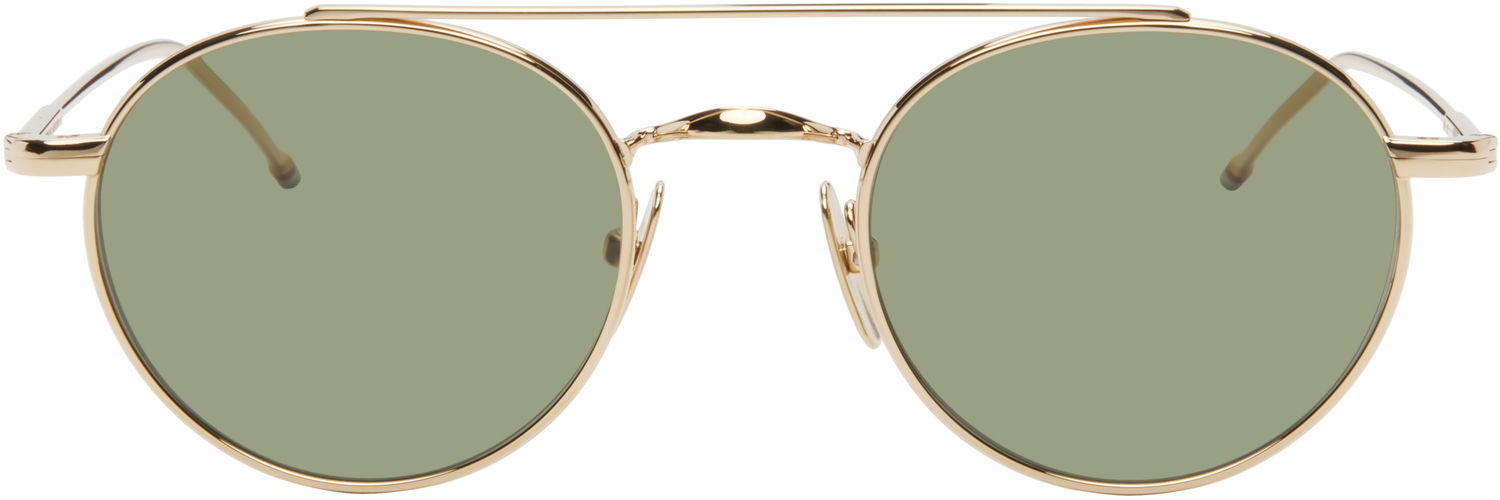 Solbriller Thom Browne Round Sunglasses Grå | UES101A-G0001, 0