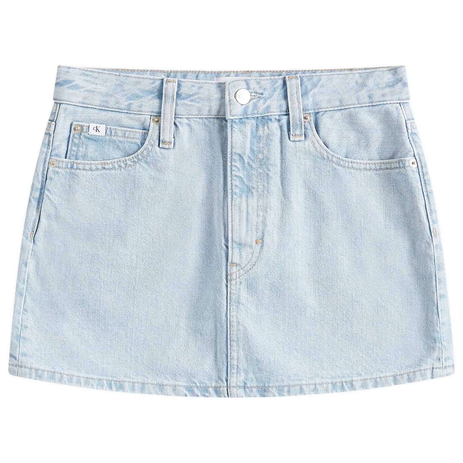 Nederdel CALVIN KLEIN Micro Mini Skirt in Blå | J20J2228281AA, 0