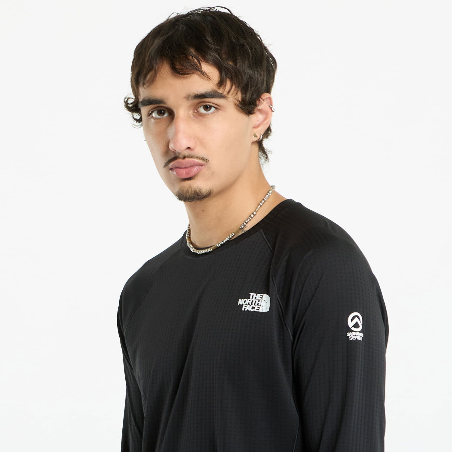 Sweatshirt The North Face Summit Pro 120 Crew Sweatshirt Sort | NF0A87ZTJK31, 1