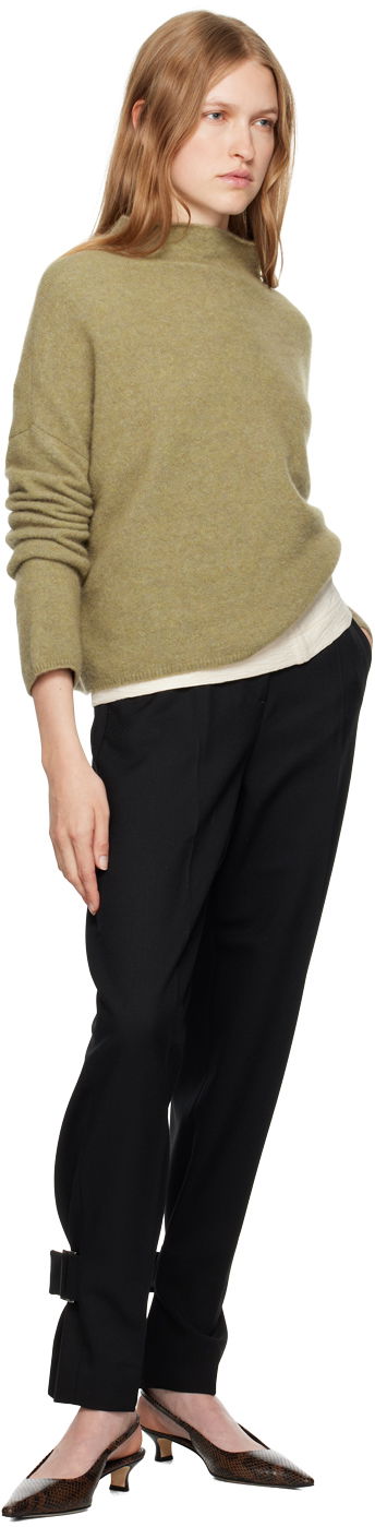 Bukser TOTEME Slouch Trousers Sort | 244-WRB0213-FB0314, 3
