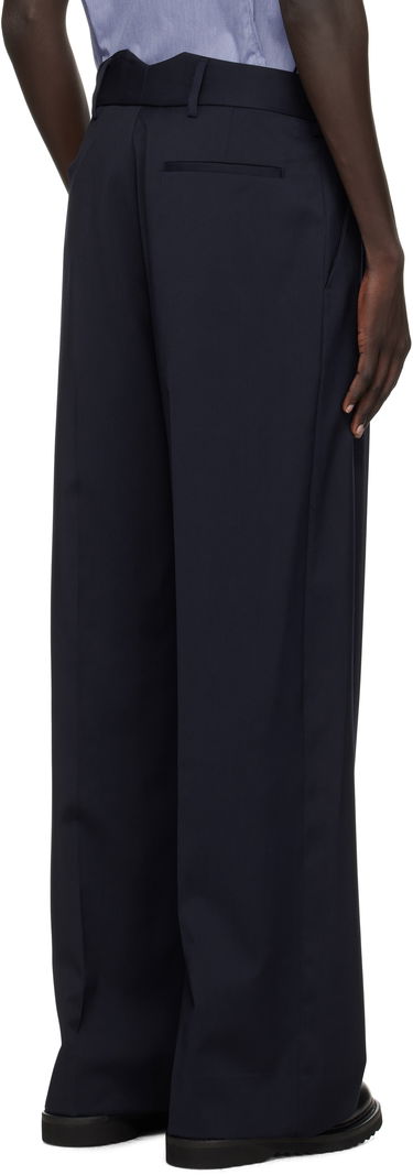 Bukser Vivienne Westwood Vivienne Westwood Humphrey Pleated Trousers Mørkeblå | 2F01001Q-W018V-, 2