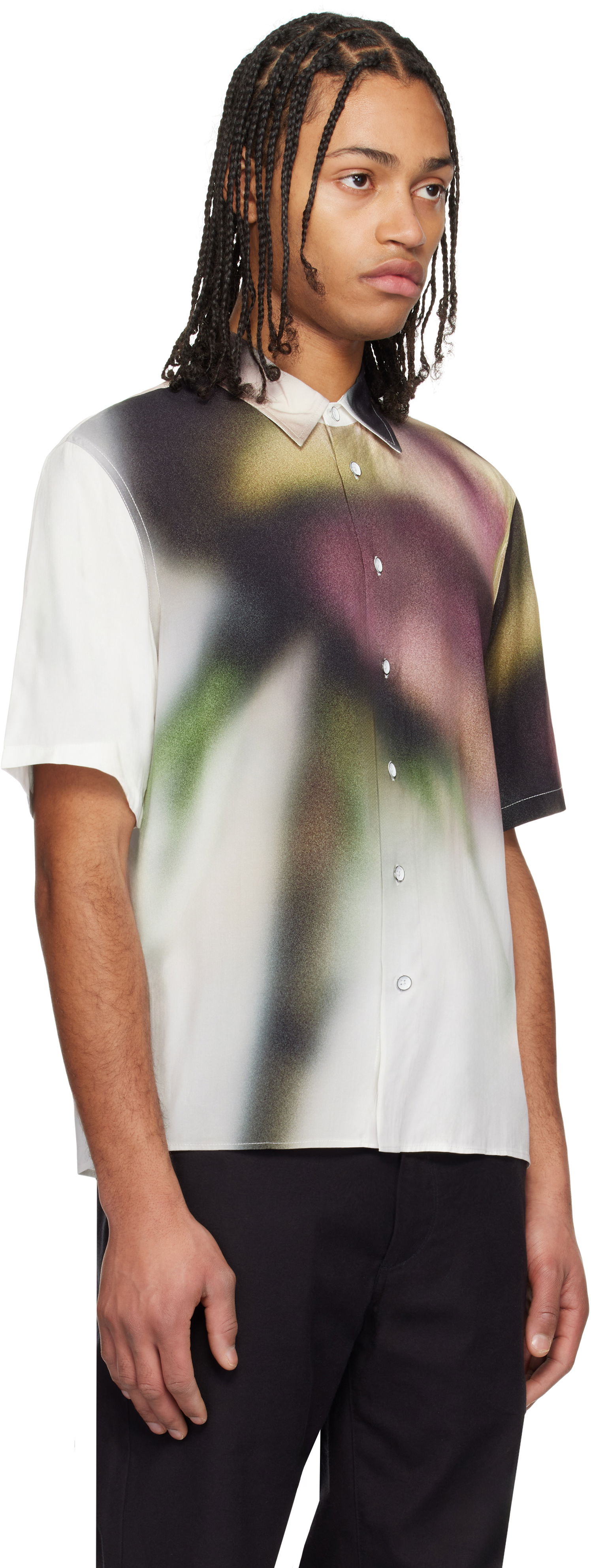 Skjorte rag & bone Rag & Bone Dalton Rose-Print Shirt Flerfarvet | MBW24HA015RSML, 1