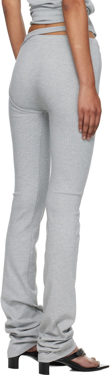 Leggings Ottolinger Ottolinger Ada Pinstriped Leggings Grå | 102-800603-04, 2