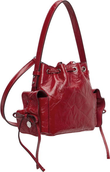 Håndtaske Acne Studios Acne Studios Multipocket Mini Bucket Bag Rød | A10467-, 2