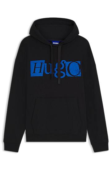 Sweatshirt BOSS HUGO Diraggy Puff Print Hoodie Sort | 50542796