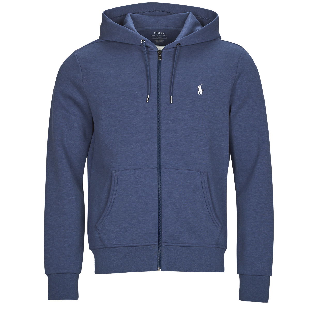 Sweatshirt Polo by Ralph Lauren Double Knit Hoodie Mørkeblå | 710881517016, 0