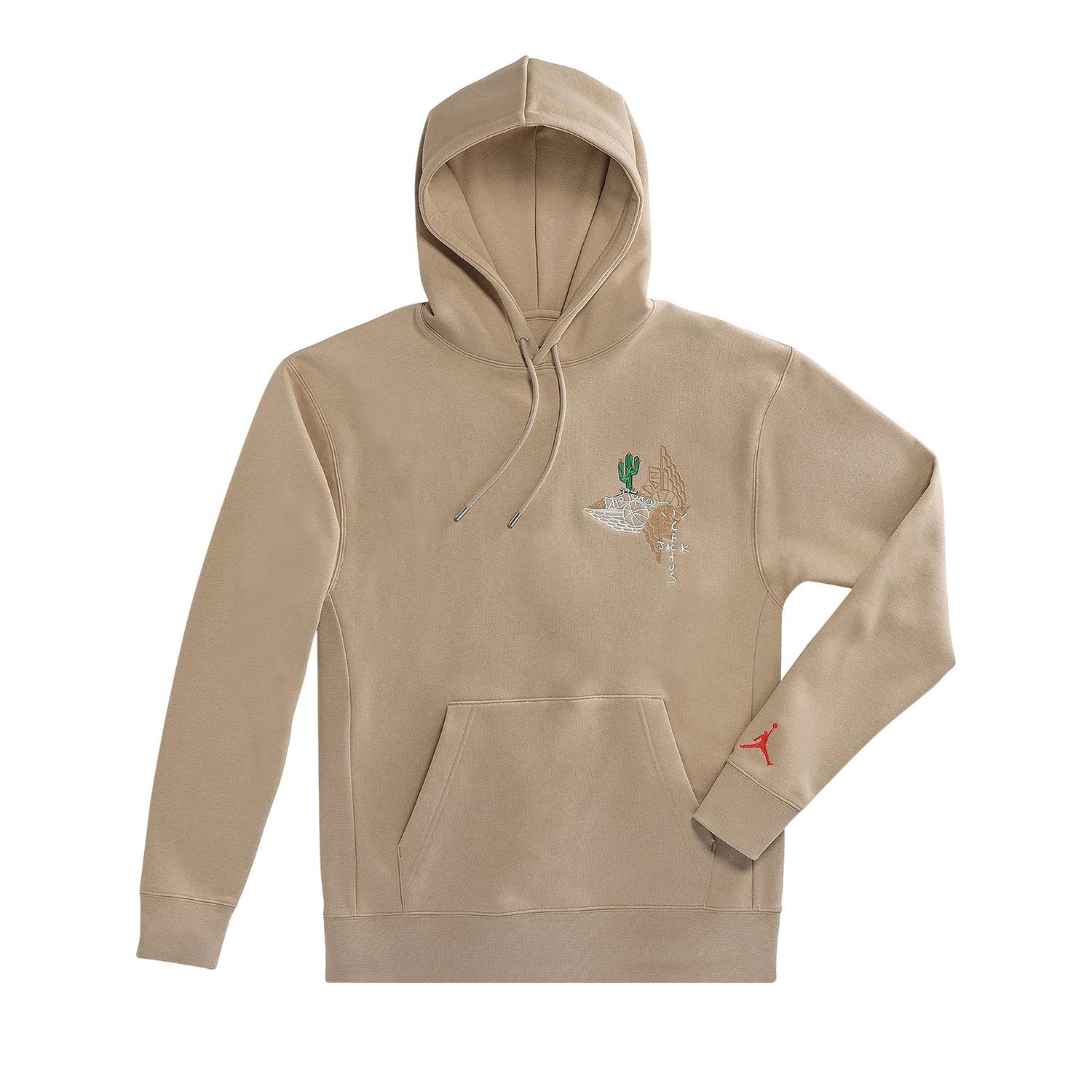 Sweatshirt Cactus Jack by Travis Scott Jordan x Pullover Hoodie Beige | CZ0162 247, 1