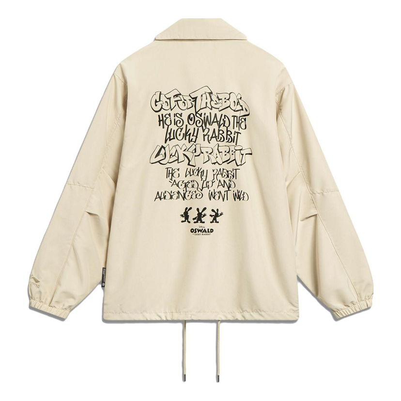 Vindjakke Li-Ning Graphic Jacket Beige | AFDT305-1