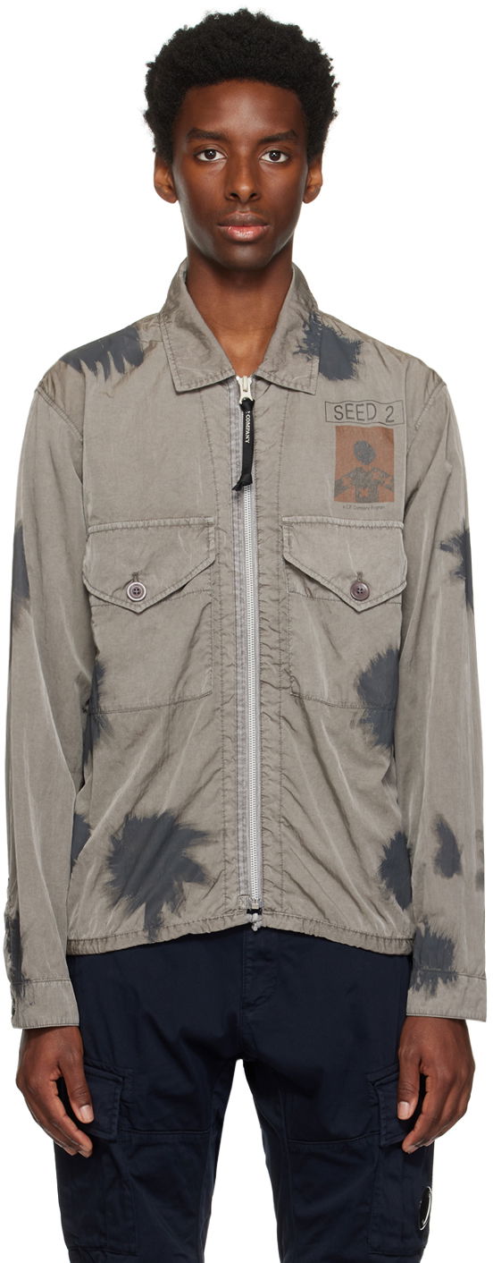 Jakke C.P. Company Pigment-Dyed Jacket Grå | 14CMOS337A-006369N, 0