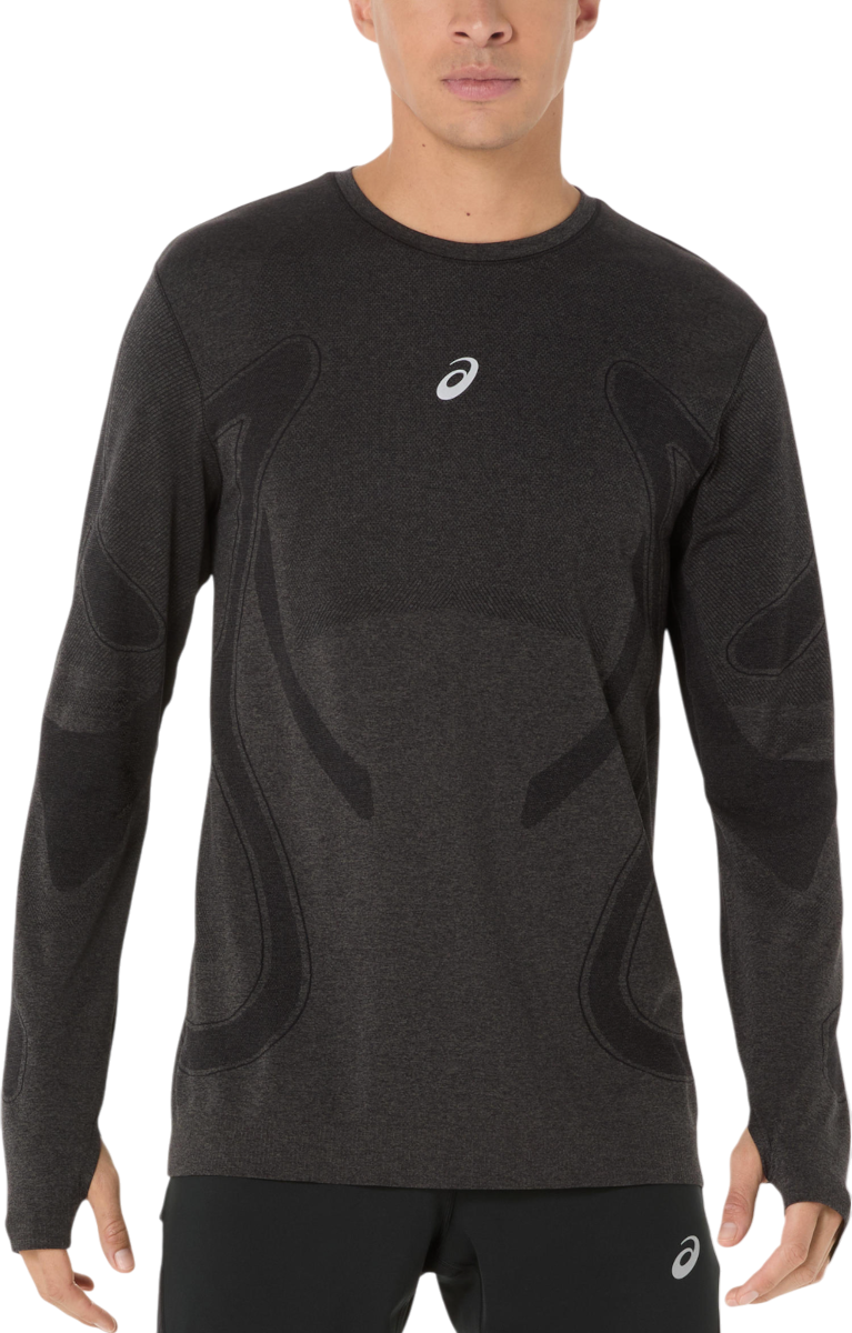 T-shirt Asics ASICS Road Seamless Long Sleeve Top Grå | 2011d356-001