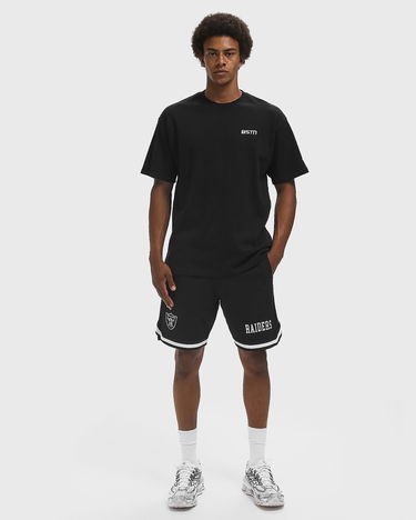 Shorts New Era Striped Athletic Shorts Las Vegas Raiders Sort | 60594948, 2