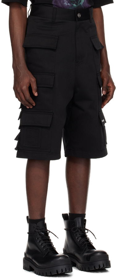 Shorts We11done We11done Flap Pocket Shorts Sort | WD-PT1-24-218-M-BK, 1