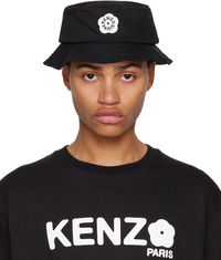 Logo Patch Bucket Hat