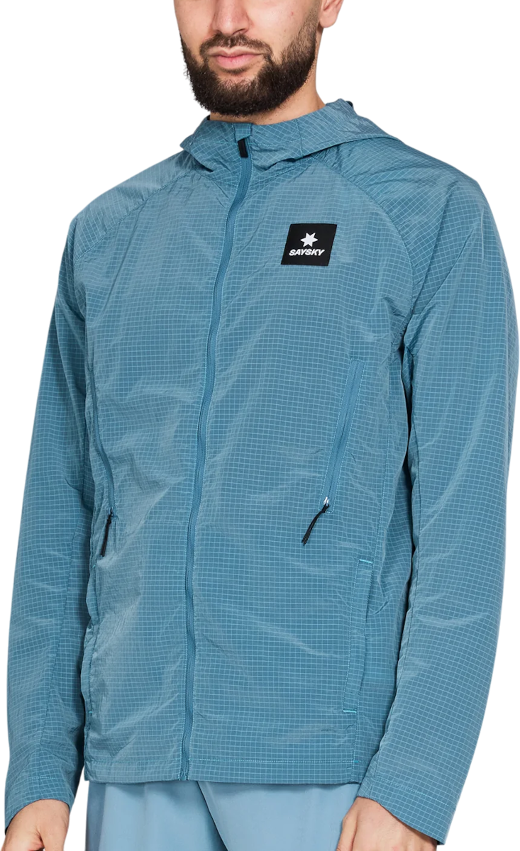 Vindjakke Saysky Saysky Clean Pace Shield Jacket Blå | nmrja30c214, 0
