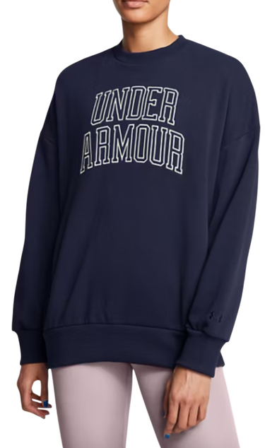 Sweatshirt Under Armour Under Armour Icon HWT Terry OS Crew Sweatshirt Mørkeblå | 1386493-410, 0