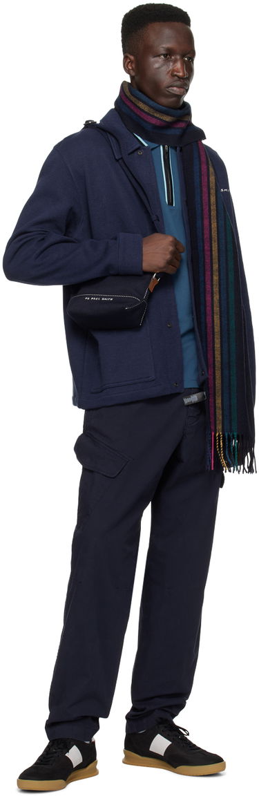 Sweater Paul Smith PS Paul Smith Press-Stud Jacket Mørkeblå | M2R-771Y-M21976-49, 3