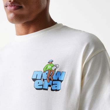 T-shirt New Era New Era Store Graphic T-Shirt Hvid | 60684400, 4