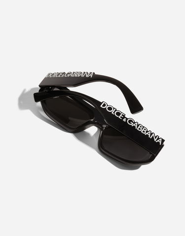 Solbriller Dolce & Gabbana Dg Logo New Arrivals Acetate Sunglasses Onesize Sort | VG6203VN1879V000, 3